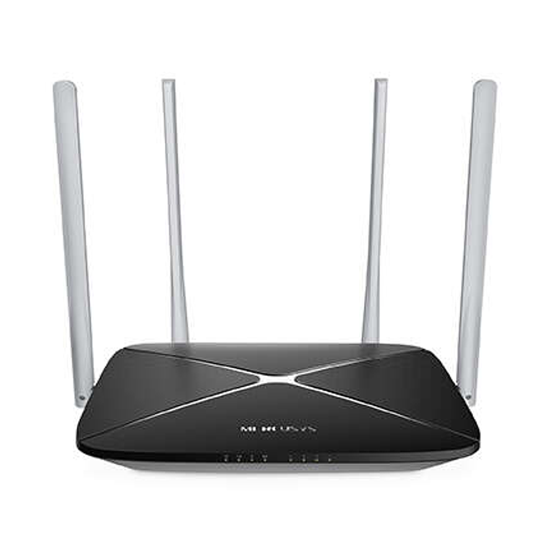 Mercusys Router Inalambrico AC1200 Dual Band - 5 Puertos - 10/100Mbps - 4 Antenas 5dBi 1