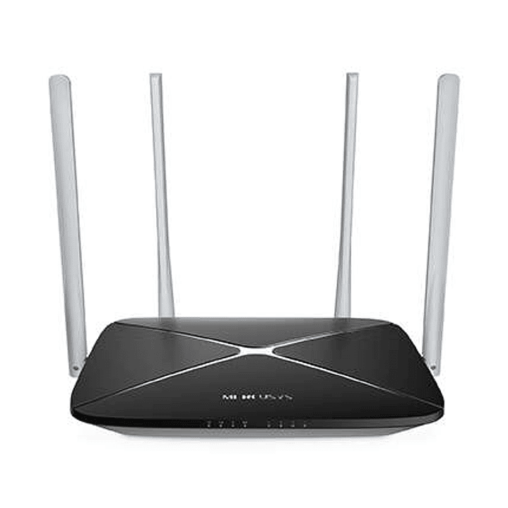 Mercusys Router Inalambrico AC1200 Dual Band - 5 Puertos - 10/100Mbps - 4 Antenas 5dBi 1