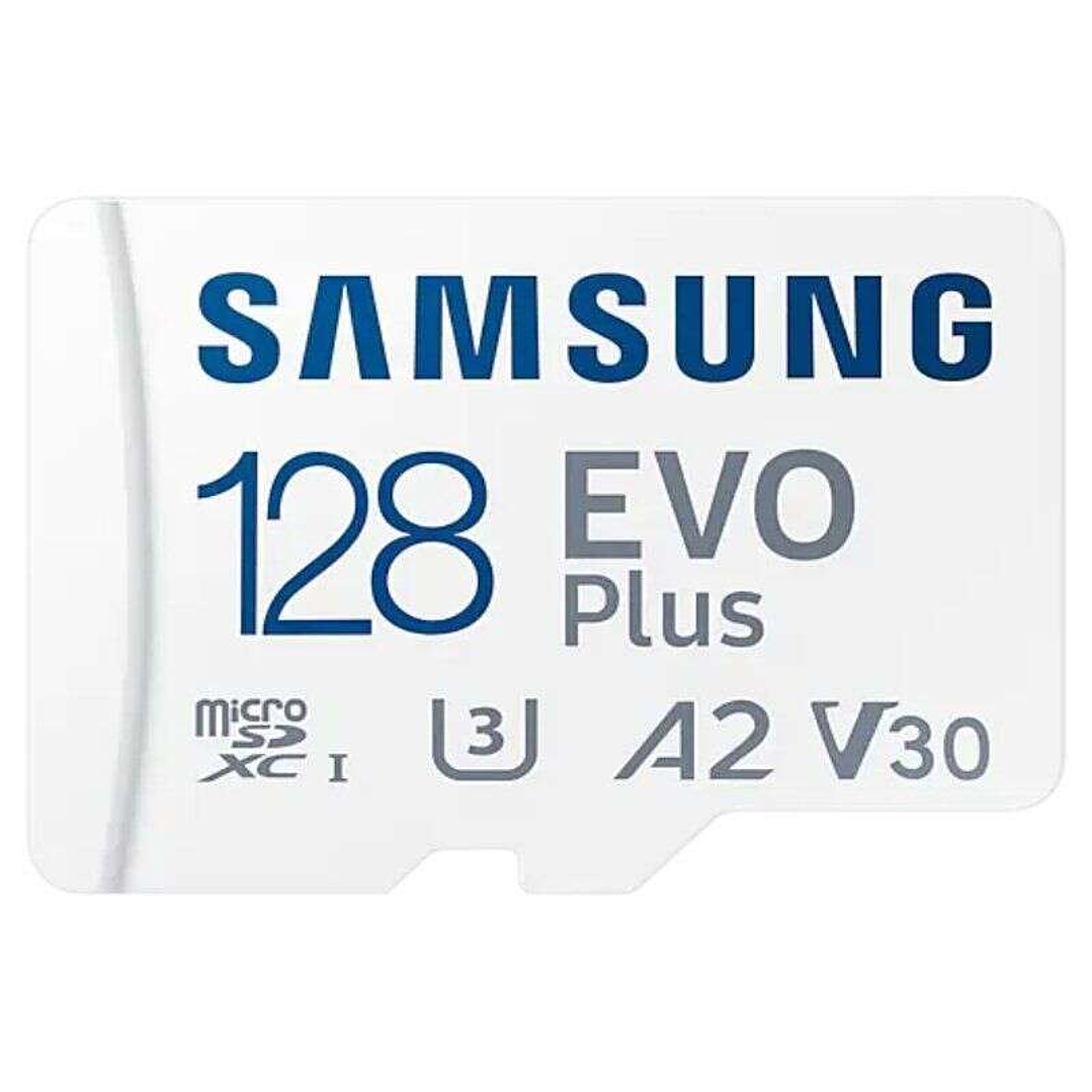 Samsung EVO Plus Tarjeta Micro SDXC 128GB UHS-I U3 V30 1