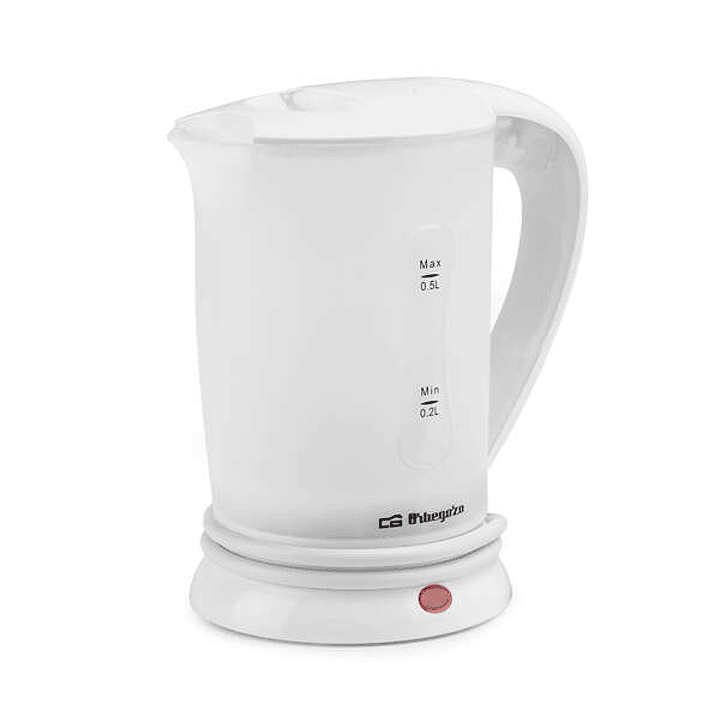 Orbegozo KT 4500 Hervidor de Agua Compacto - Ideal para Viajes - Potente y Seguro - Diseño Moderno y Elegante - Facil de Usar - con Apagado Automatico 1