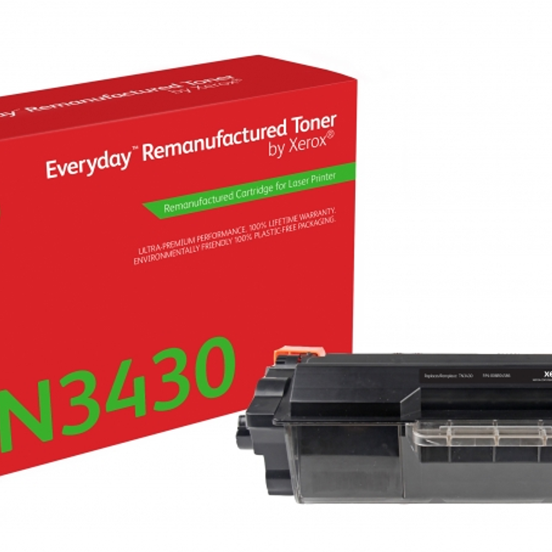 Xerox Everyday Brother TN3430 Negro Toner Remanufacturado - 006R04586 1