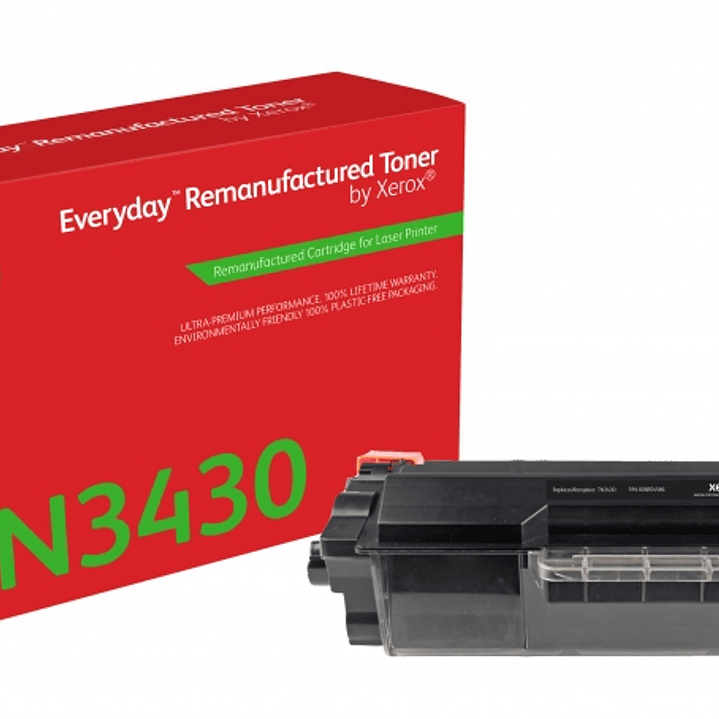 Xerox Everyday Brother TN3430 Negro Toner Remanufacturado - 006R04586 1