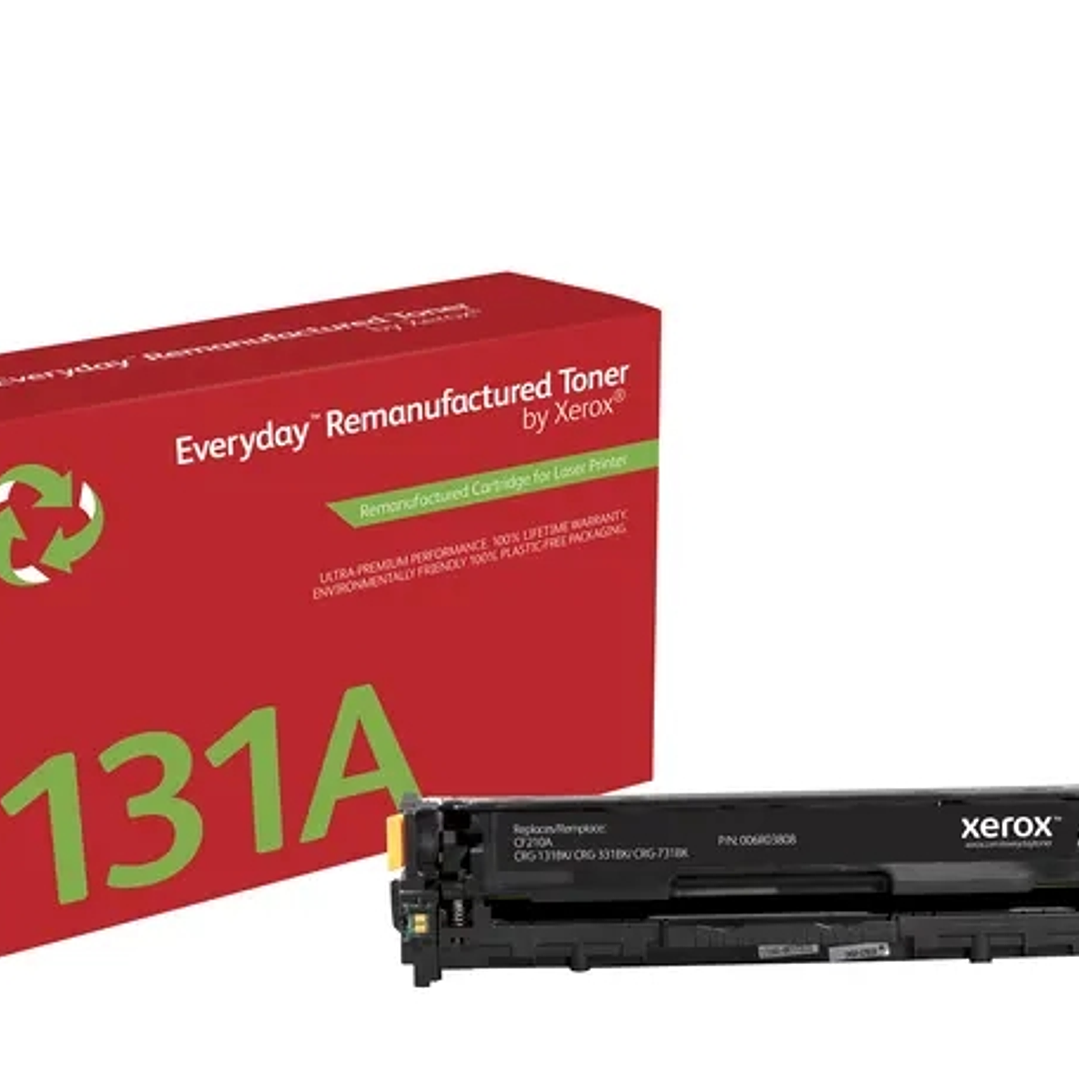 Xerox Everyday HP CF210A Negro Cartucho de Toner Remanufacturado - Reemplaza 131A 1