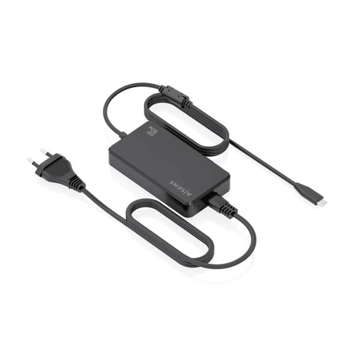 Aisens Cargador de Portatil GaN USB-C/PD 90W - Cable de 1.80m - Color Negro 1