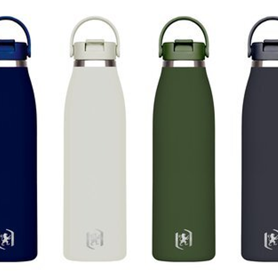 Oxford Identity Botella Termo 60cl - Recubrimiento Ceramico Interior - Acero Inoxidable 304 Libre de BPA - Colores Surtidos 1