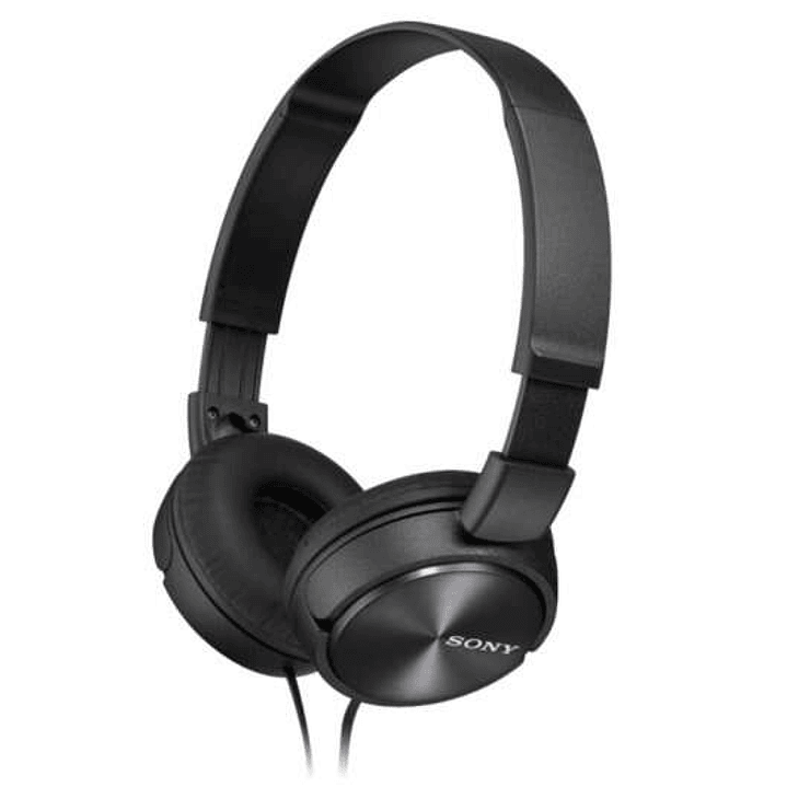 Sony MDR-ZX310 Auriculares con Microfono - Plegables - Diadema Ajustable - Almohadillas Acolchadas - Controles en Cable - Cable de 1.20m 1