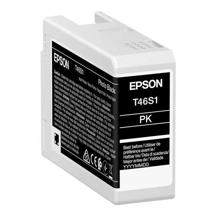 Epson T46S1 Negro Photo Cartucho de Tinta Original - C13T46S100 1
