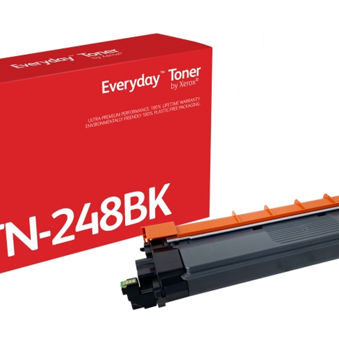 Xerox Everyday Brother TN248 Negro Cartucho de Toner Generico - Reemplaza TN248BK 1