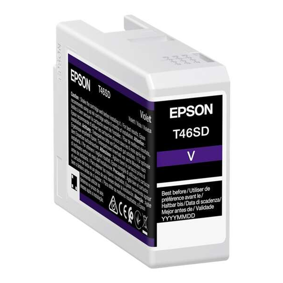 Epson T46SD Violeta Cartucho de Tinta Original - C13T46SD00 1