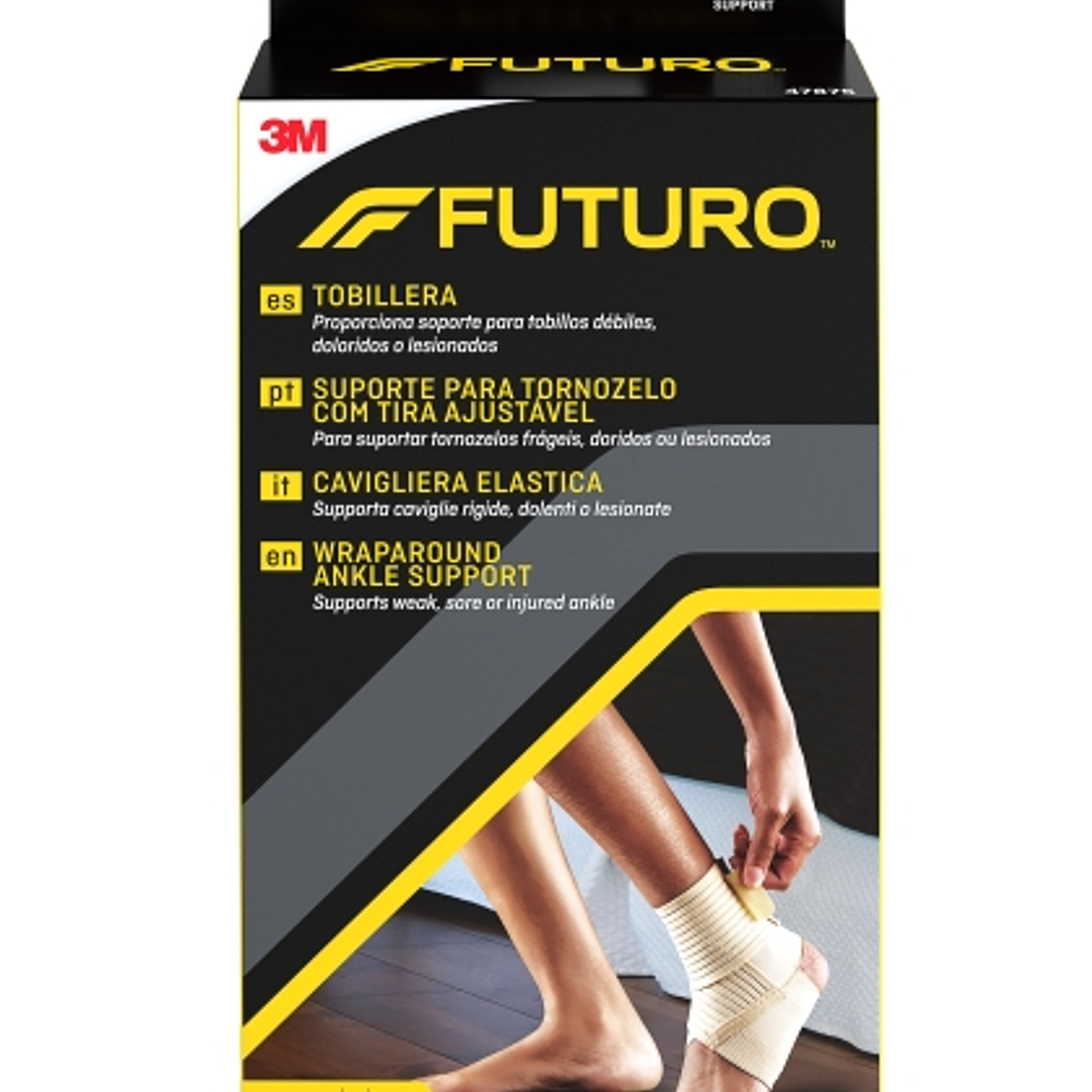 Futuro Tobillera - Talla M (20.3 - 22.9cm) - Transpirable - Color Beige 1