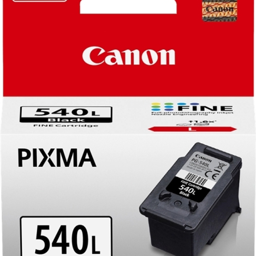 Canon PG540L Negro Cartucho de Tinta Original - 5224B001/5224B010/5224B011/5222B004/5222B005/5222B001 1