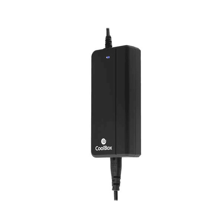 CoolBox Cargador de Portatil Automatico Universal 90W - Puerto USB 2.1A para Smartphones y Tablets - 14 Conectores Diferentes - Cable 1,50m Alimentaci 1