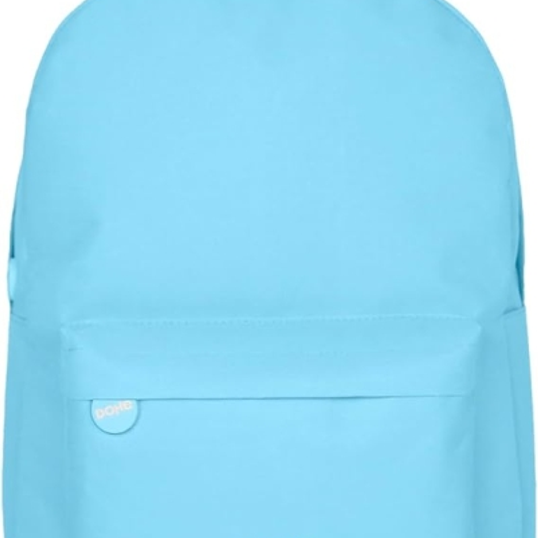 Dohe Daypack Serenity Mochila Escolar - Varios Compartimentos - Asa Superior - Tirantes Acolchados y Ajustables - Fabricada en Poliester - Color Azul 1