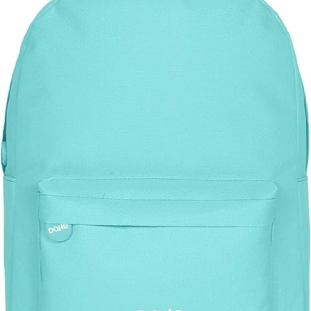 Dohe Daypack Serenity Mochila Escolar - Varios Compartimentos - Asa Superior - Tirantes Acolchados y Ajustables - Fabricada en Poliester - Color Verde 1