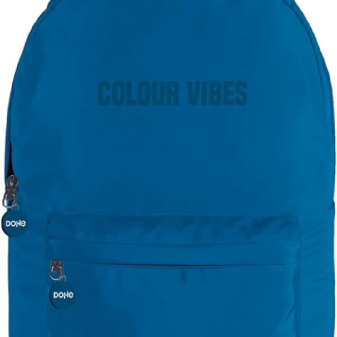 Dohe Daypack Colour Vibes Mochila Escolar - Varios Compartimentos - Asa Superior - Tirantes Acolchados y Ajustables - Fabricada en Poliester - Color A 1