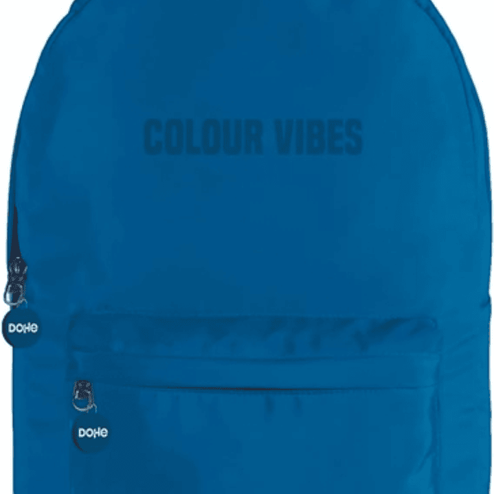 Dohe Daypack Colour Vibes Mochila Escolar - Varios Compartimentos - Asa Superior - Tirantes Acolchados y Ajustables - Fabricada en Poliester - Color A 1