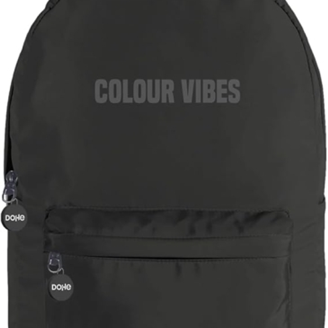 Dohe Daypack Colour Vibes Mochila Escolar - Varios Compartimentos - Asa Superior - Tirantes Acolchados y Ajustables - Fabricada en Poliester - Color N 1