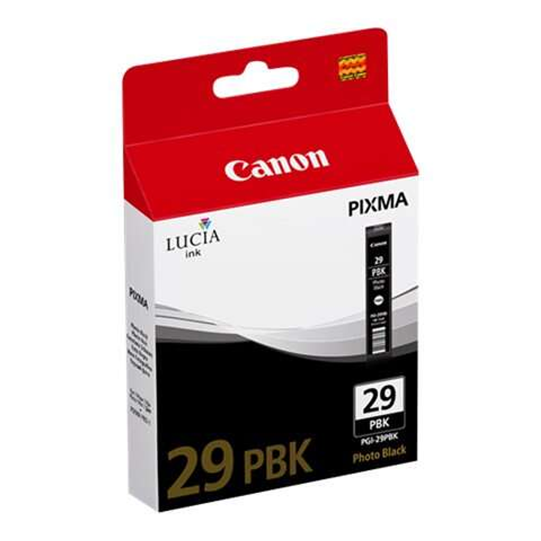 Canon PGI29 Negro Photo Cartucho de Tinta Original - 4869B001 1