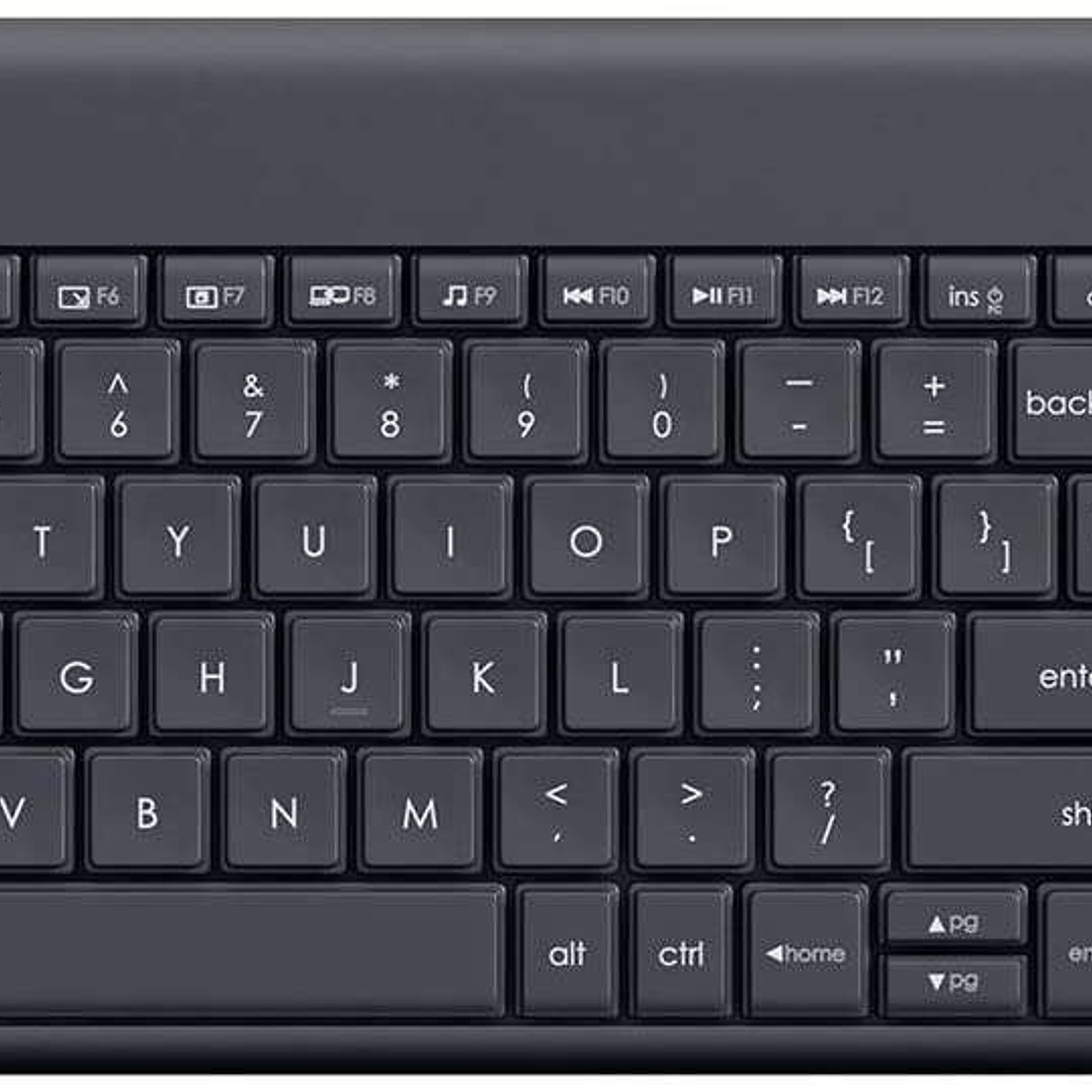Logitech K400 Plus Teclado Inalambrico Touchpad - PC, TV - Color Negro 1