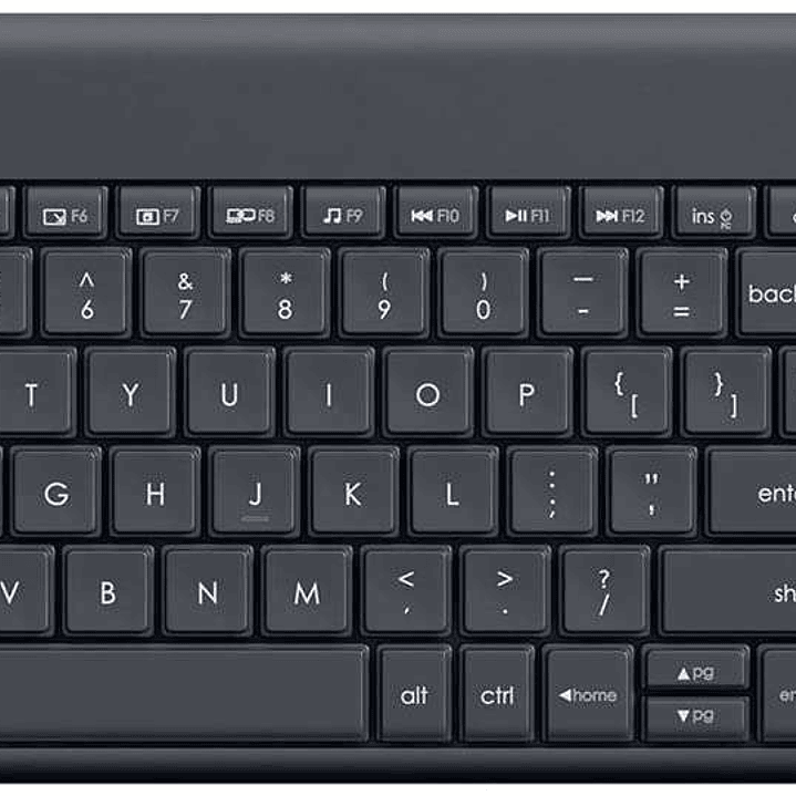 Logitech K400 Plus Teclado Inalambrico Touchpad - PC, TV - Color Negro 1