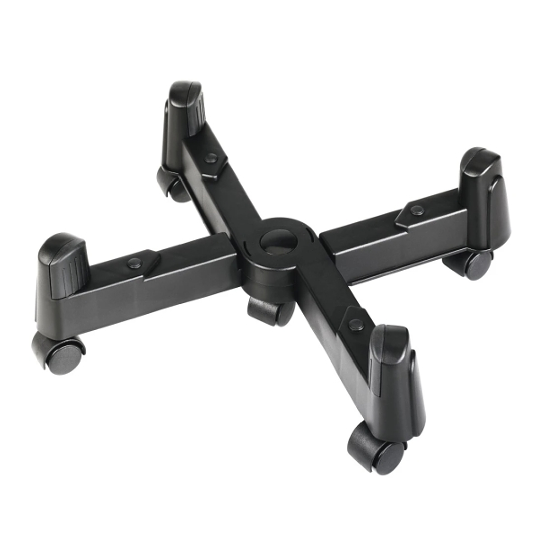 Hama Soporte en X para CPU - Capacidad hasta 25kg - Ruedas - Gomas Antideslizantes - 9.7x40x11.8cm - Color Negro 1