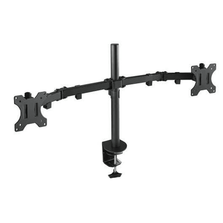 Tooq Soporte de Mesa con Brazos Articulados para 2 Monitores de 13