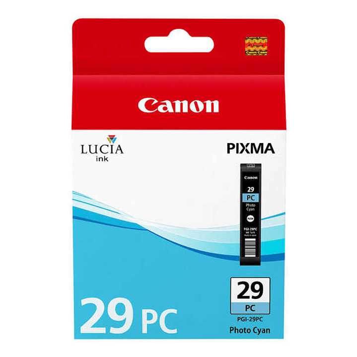 Canon PGI29 Cyan Photo Cartucho de Tinta Original - 4876B001 1