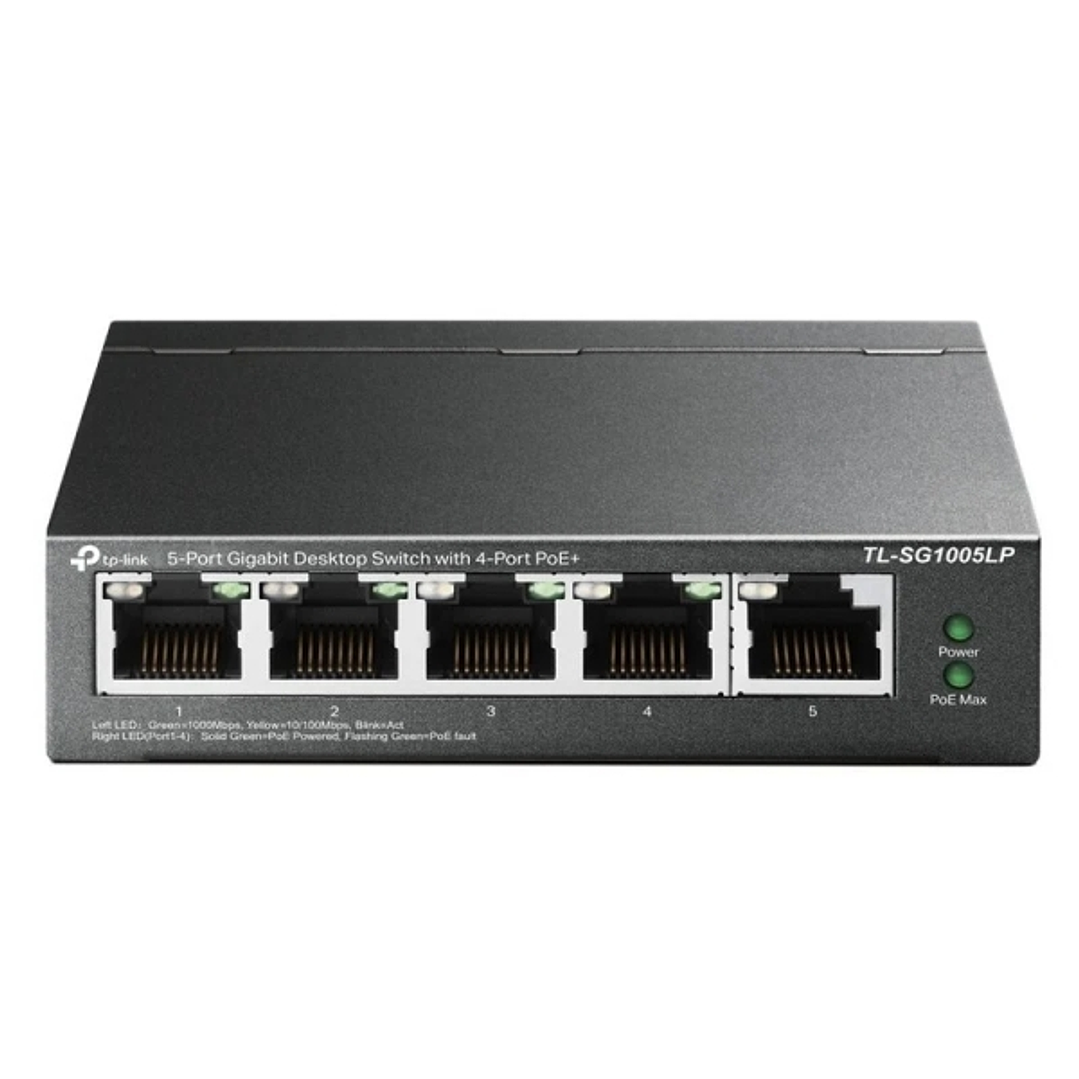 TP-Link Switch de Sobremesa - 5 Puertos Gigabit con 4 Puertos PoE 1