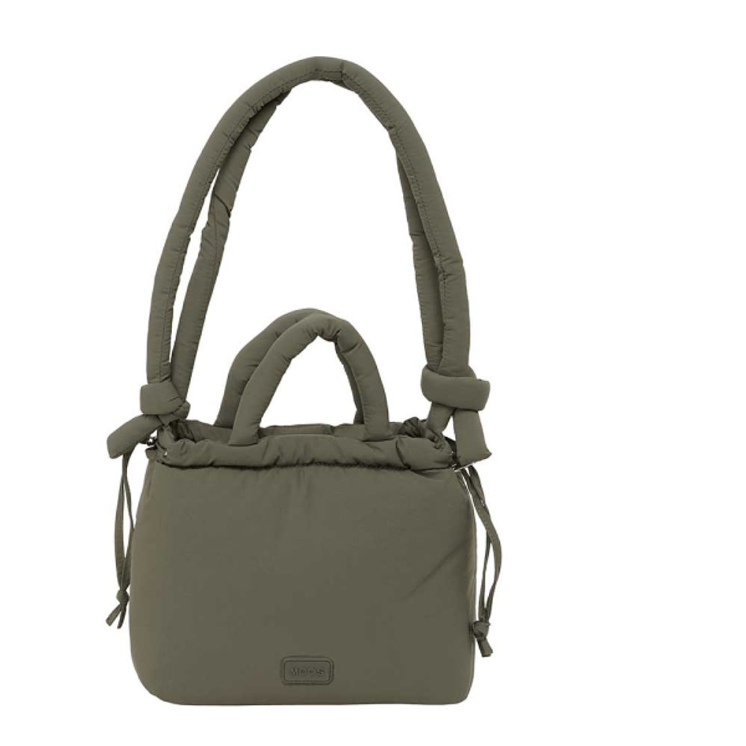 Safta Moos Capsula Bolso - Cierre de Iman - Cremallera - Asas Acolchadas - 6.34L - Estructura Acolchada - 240x110x240mm - Color Verde 1