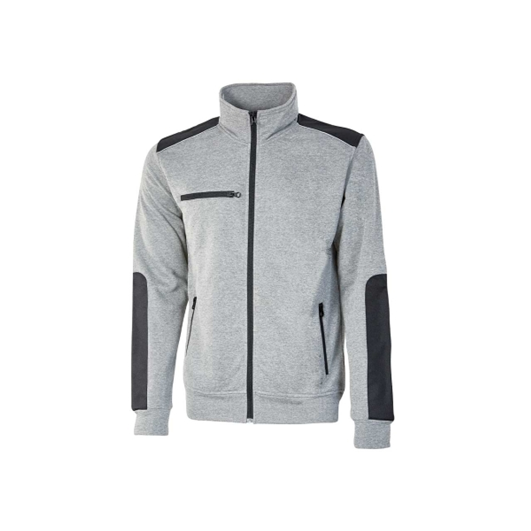 Upower Snug Sudadera Acolchada con Cremallera - Talla 6XL - Bolsillos con Cierre, Refuerzos Antiabrasion, Insertos Reflectantes, Proteccion DPI1 - Col 1