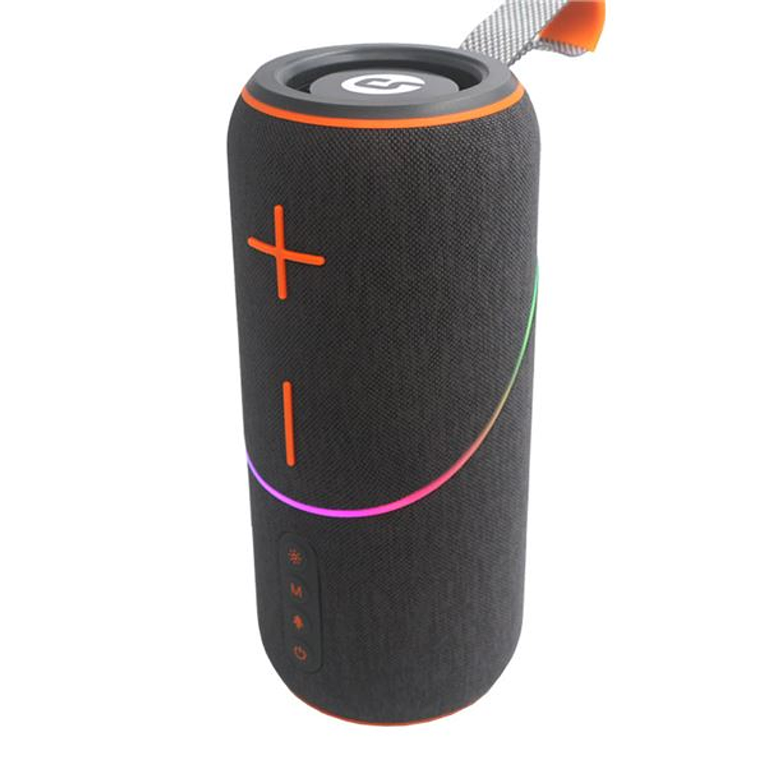 Coolsound Rainbow Beat Altavoz Bluetooth True Wireless 20W - Autonomia hasta 3h - USB, MicroSD y Aux - Funcion Manos Libres - Radio FM - Iluminacion R 1