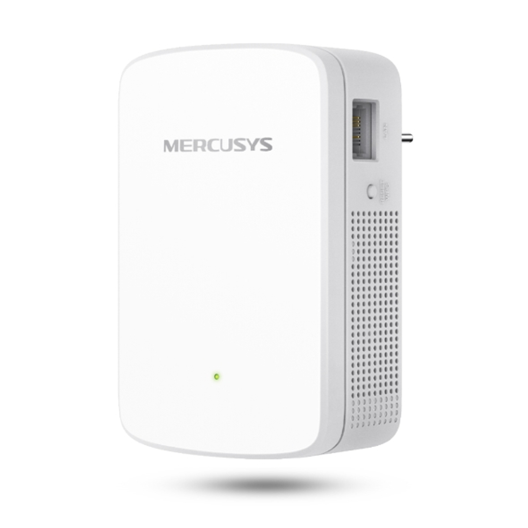 Mercusys ME20 Repetidor Extensor de Red WiFi - Hasta 750Mbps - 1x RJ-45 - Boton WPS - Color Blanco 1