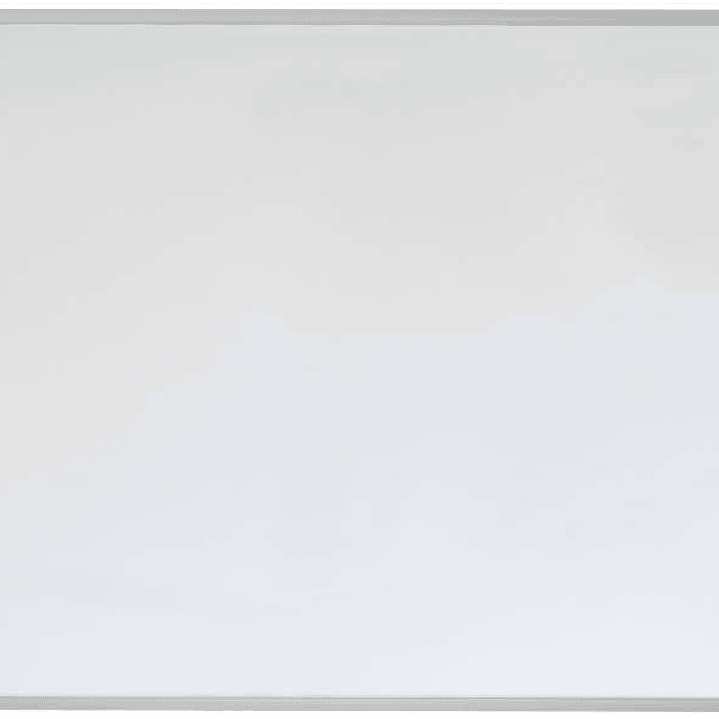 Nobo Pizarra Blanca Magnetica Pequeña con Marco de Aluminio 585x430mm - Borrado en Seco - Almohadillas Adhesivas - Ideal para Oficinas y Espacios Fami 1