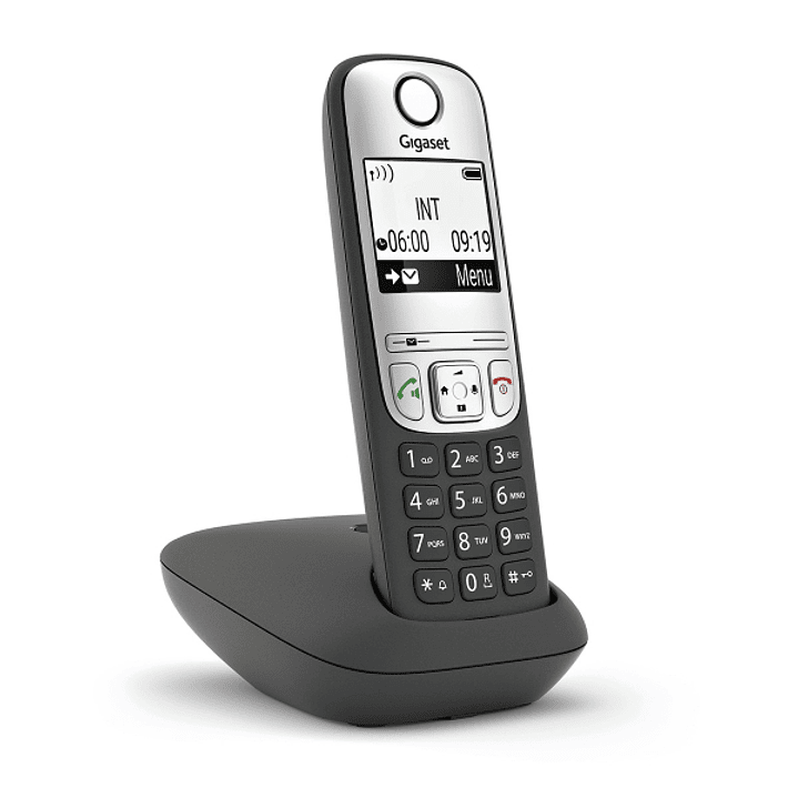 Gigaset A690 Telefono Inalambrico Dect - Identificador de Llamadas - Manos Libres - Control de Volumen - Color Negro 1