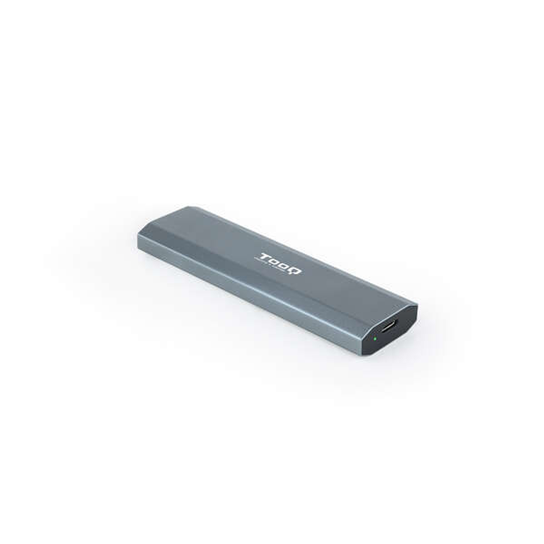 Tooq Shura Carcasa Externa SSD M.2 NGFF/NVMe USB-C 3.1 Gen2 1