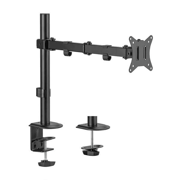Aisens Soporte de Mesa ECO Giratorio e Inclinable para Monitor/TV 9kg (3 Pivotes - 1 Brazo) de 17-32 - Color Negro 1