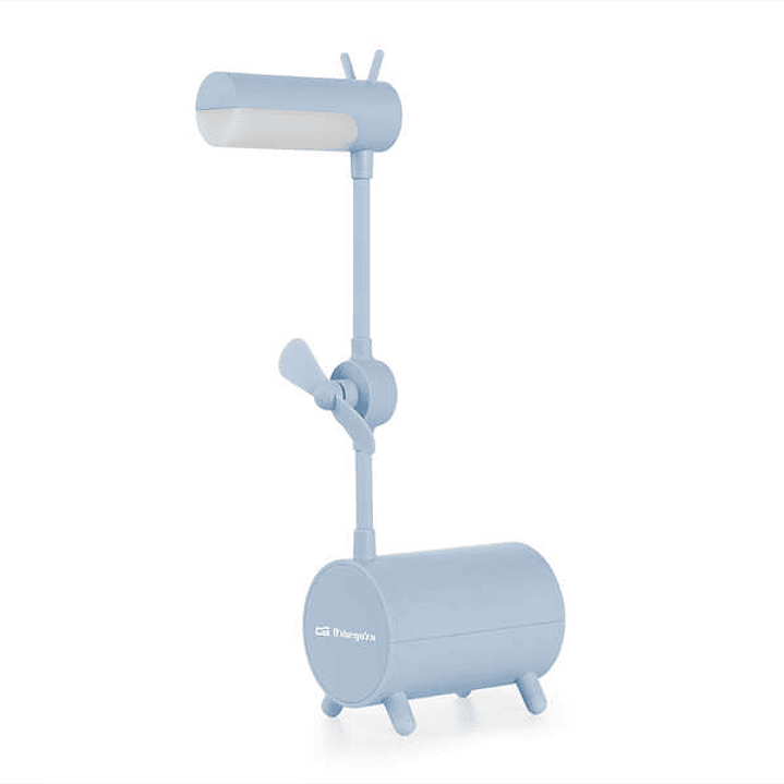 Orbegozo LP 2500 Lampara LED con Ventilador Luz Regulable en 3 Modos y Ventilador Integrado Ideal para Tareas Escolares o Laborales Practico y Moderno 1