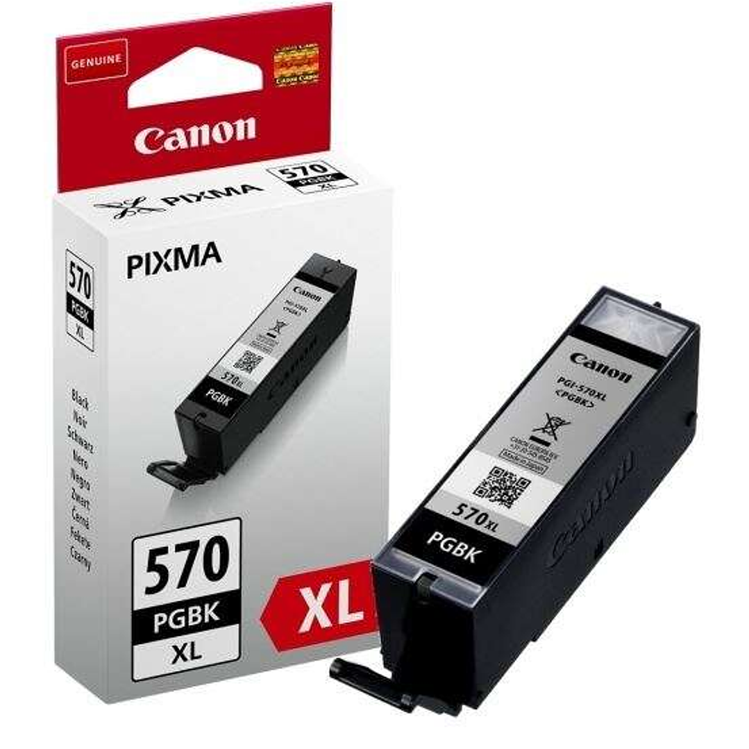 Canon PGI570XL Negro Cartucho de Tinta Pigmentada Original - 0318C001 1