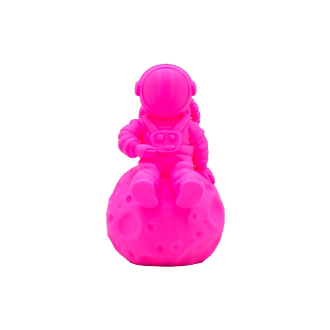Filamento 3D PLA - Diametro 1.75mm - Bobina 1kg - Color Rosa Fluorescente 1