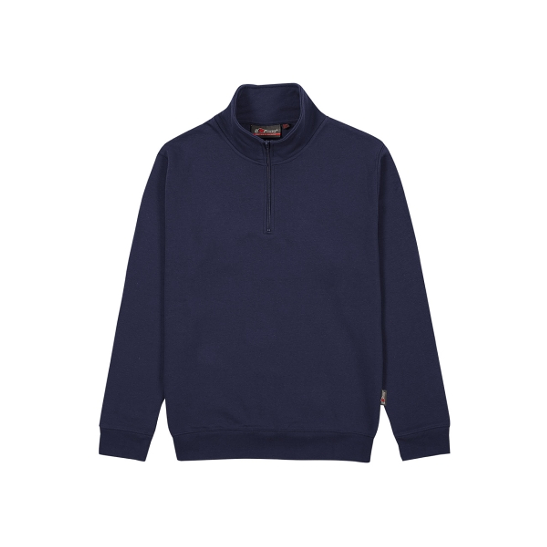 Upower Maui Sudadera con Media Cremallera - Talla 2XL - French Terry, Transpirable, Duradera, Ajuste Comodo, Detalles de Calidad, Mangas Ranglan, Cost 1