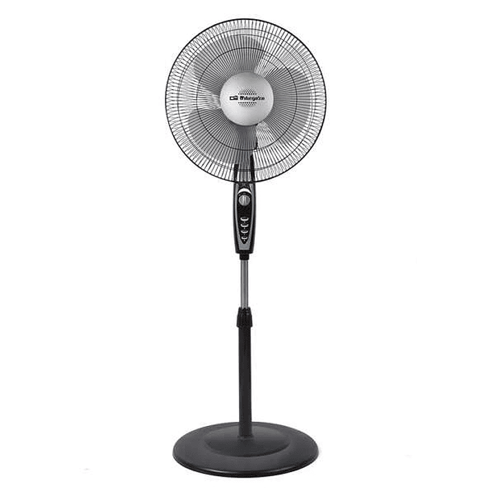 Orbegozo SF 3347 Ventilador de Pie Potente y Eficiente - Amplia Superficie de Ventilacion - Cabezal Multiorientable - Temporizador de 2h - Facil Manip 1