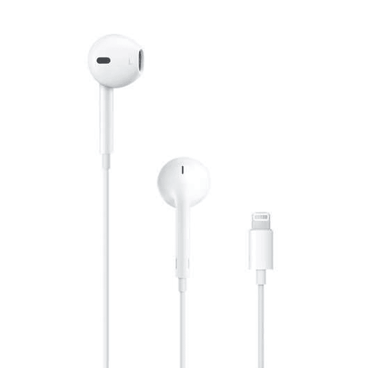Apple EarPods Auriculares Binaurales Lightning - Microfono Integrado - Control de Volumen - Color Blanco 1
