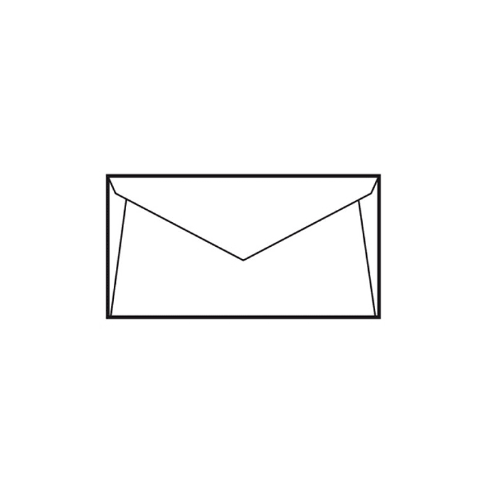 Sam Pack de 500 Sobres de Papel Offset 80grs - Medidas 90x140mm - Especial para Impresion - Color Blanco 1