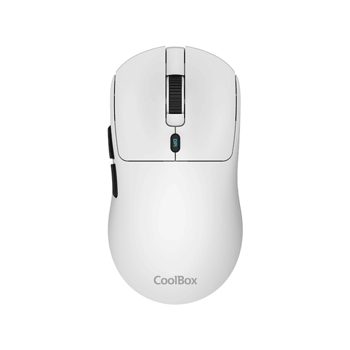 Coolbox W03 Raton Gaming Inalambrico 10000dpi - 7 Botones - Sensor Pixart 3325 - Color Blanco 1