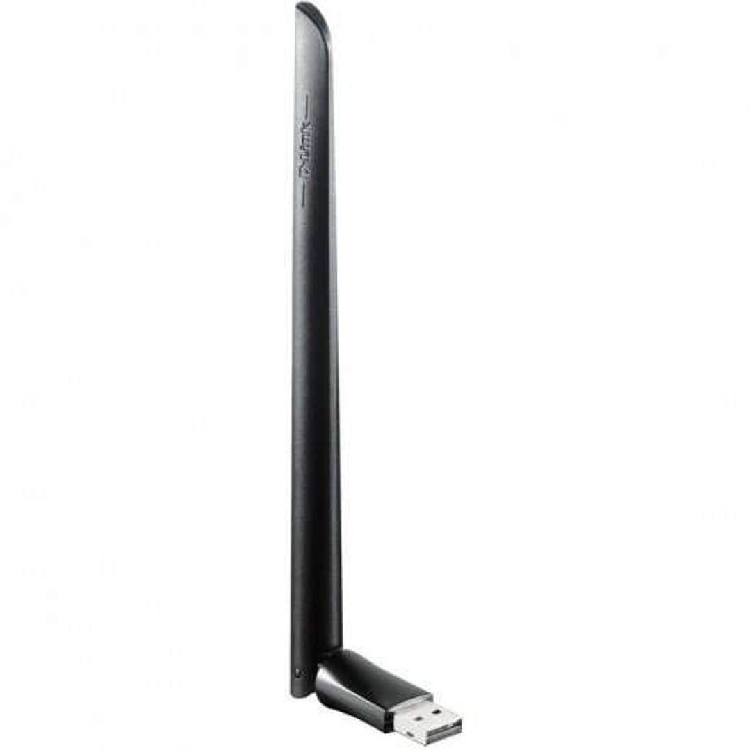 D-Link Adaptador USB WiFi Inalambrico Doble Banda AC600 - Hasta 433Mbps - WPS 1