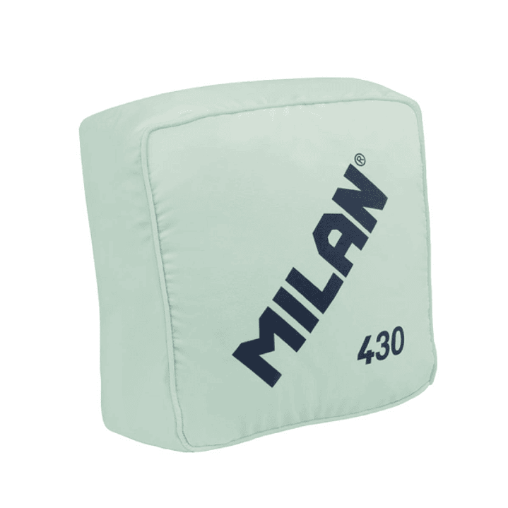 Milan Coleccion 430 Cojin con Forma y Color de la Goma de borrar Milan 430 - Medidas 35x35x16cm - Color Verde 1
