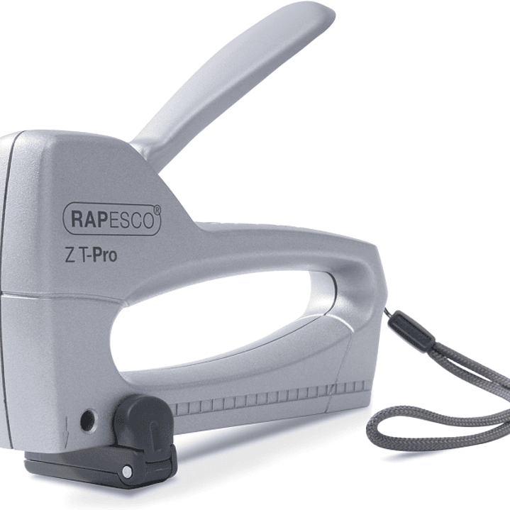 Rapesco Z T-Pro Clavadora/Grapadora - Para Grapas 53/6-8mm - Bloqueo del Mando - Visor del Nivel de Grapas - Color Plata 1