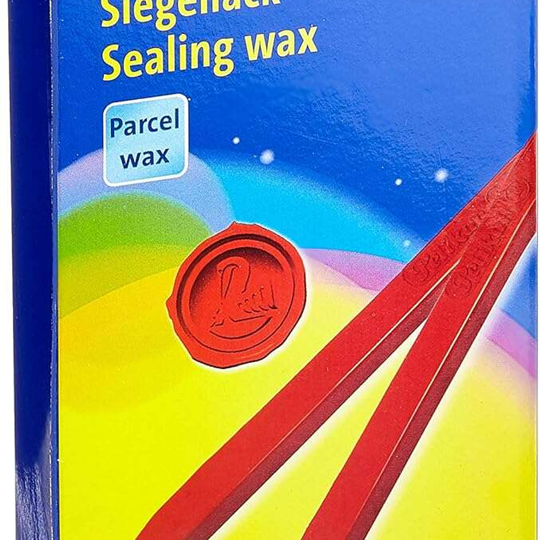 Pelikan Lacre Pack de 10 Barras de Lacre para Paquetes - Ideal para Sellar Paquetes de Forma Segura - Color Rojo 1