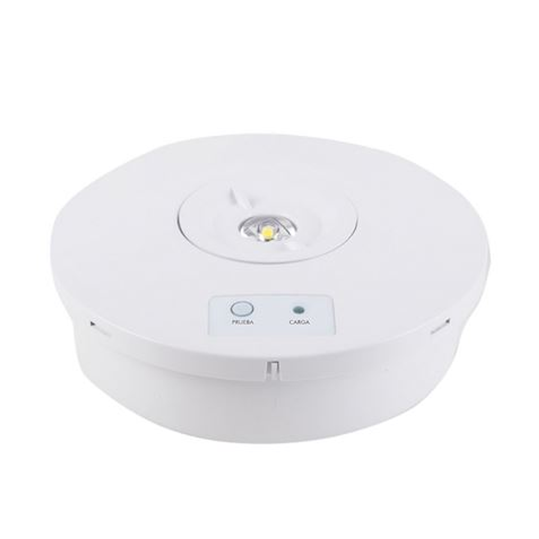 Elbat Luz de Emergencia Sobre Pared - 330 Lumens - 6000K - 2W - Luz Fria - 3 Horas de Autonomia - Bateria de Litio 1