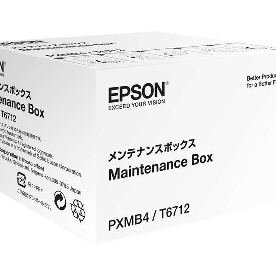 Epson T6712 Tanque de Mantenimiento Original - C13T671200 1